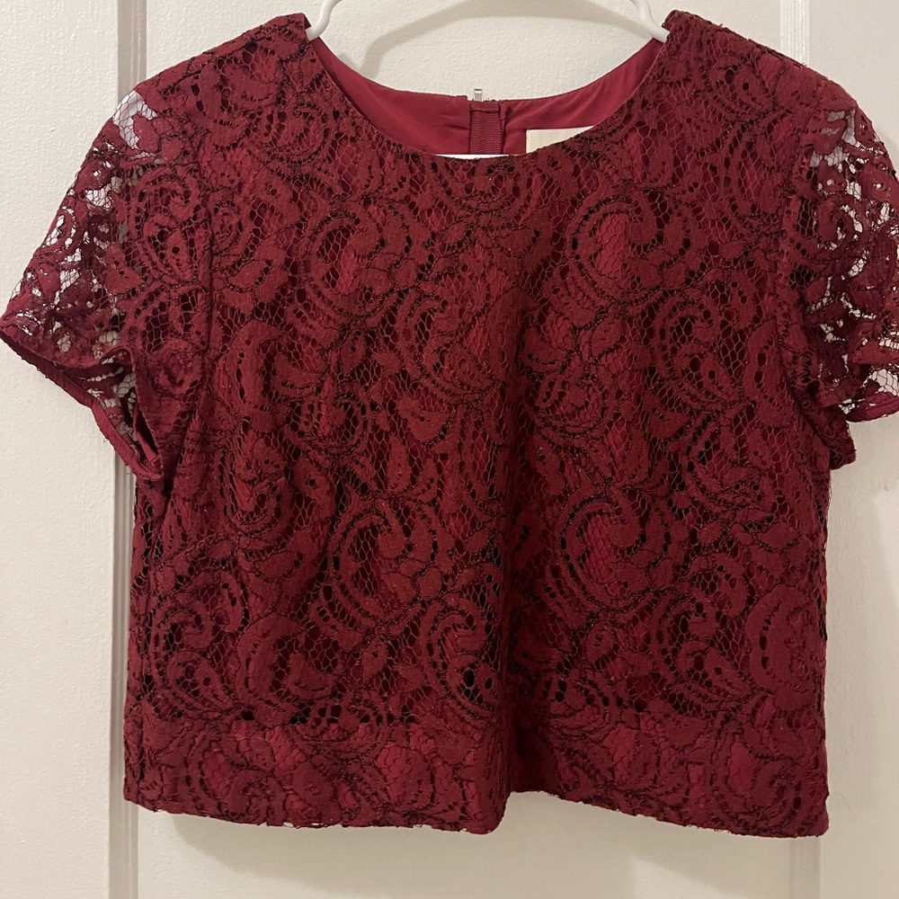 J Crew Cropped Dress Top NWT